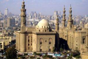Mosque and School (Madrasah) of Sultan Hasan in Cairo