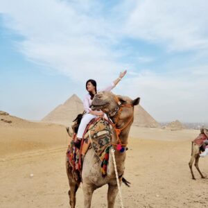 Camel Ride by The Giza Pyramids
