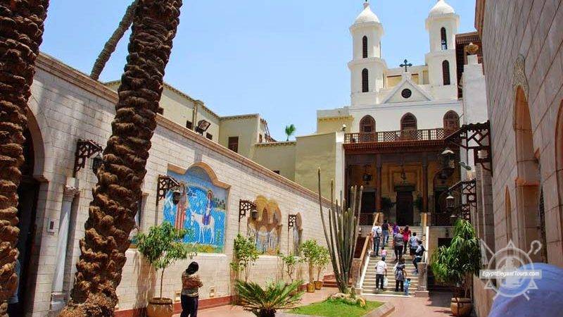 The Hanging Church or The Church of the Virgin in Cairo