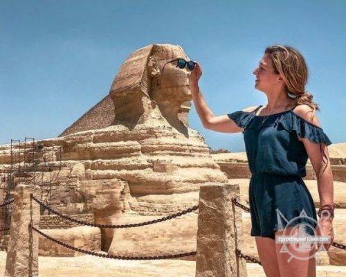 the Giza  Sphinx